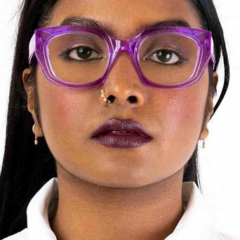 Lunettes violette kirk miriam